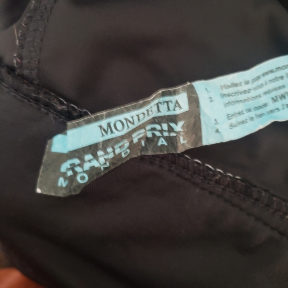 ⭐ Mondetta Grand Prix Moto Mondial Jacket Size Large black and white marled - Picture 9 of 11